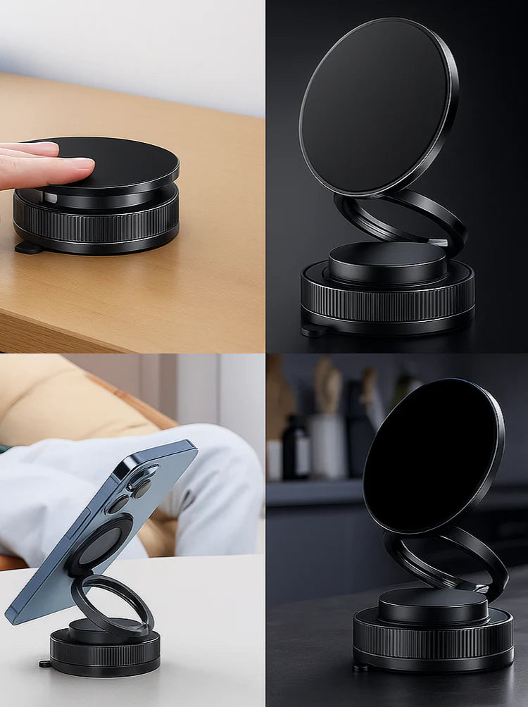 Soporte Magnético 360° para Celular Firmeza total | Instalación rápida | Cero distracciones