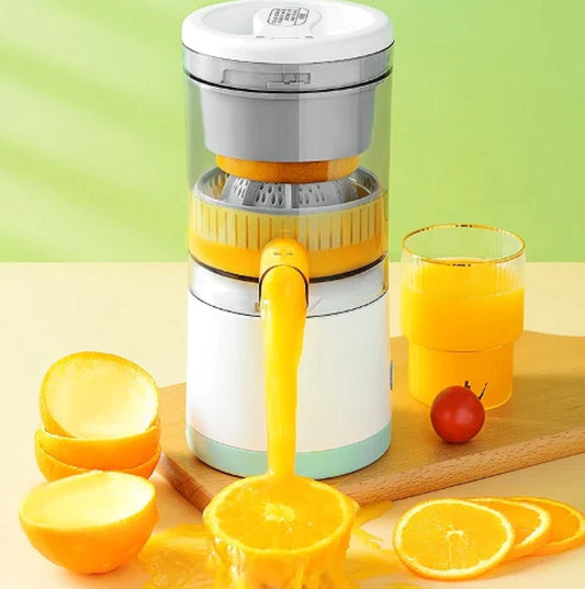 Exprimidor Eléctrico Portátil ® –  Jugo Fresco al Instante, ¡Sin Desorden y Con Estilo!