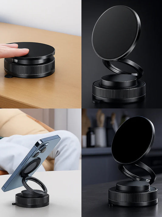 Soporte Magnético 360° para Celular  Firmeza total | Instalación rápida | Cero distracciones
